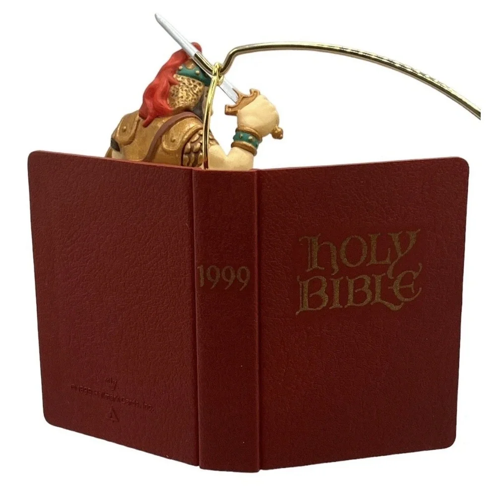 Hallmark Keepsake Christmas Ornament 1999‎ Bible Stories David & Goliath QX6447